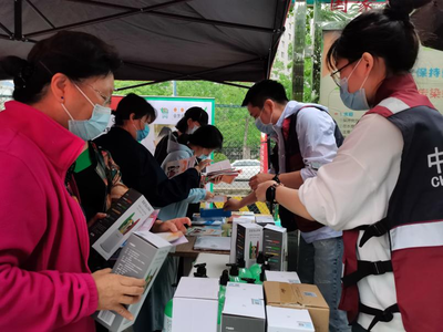 我為群眾辦實事丨揚子社區開展'全民營養周'系列活動，營養健康咨詢服務惠民生